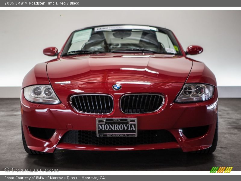 Imola Red / Black 2006 BMW M Roadster