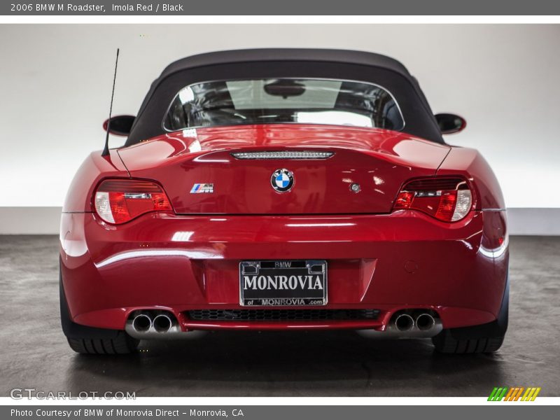 Imola Red / Black 2006 BMW M Roadster