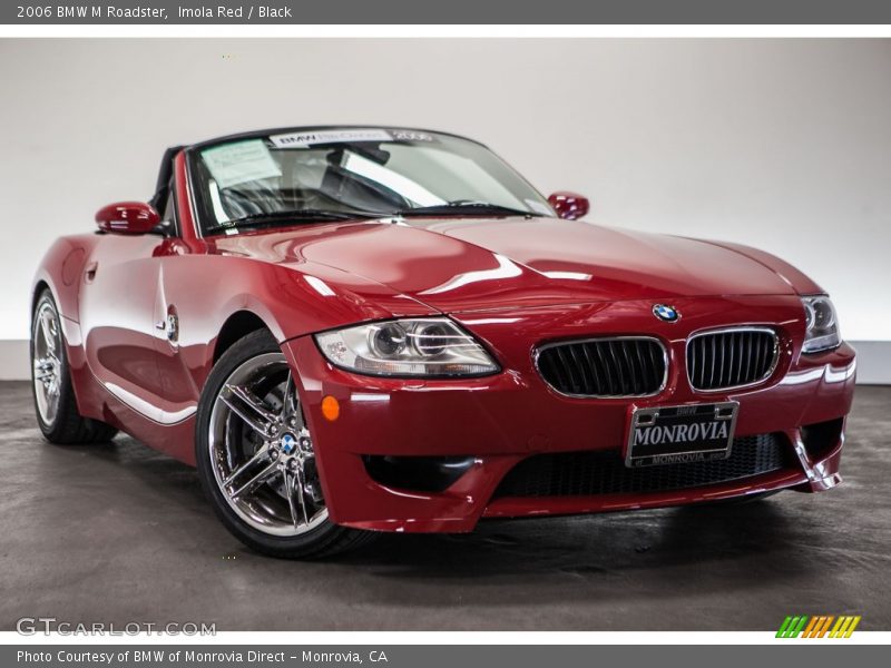 Imola Red / Black 2006 BMW M Roadster