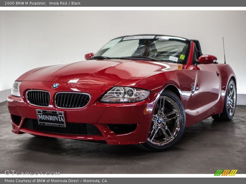 Imola Red / Black 2006 BMW M Roadster