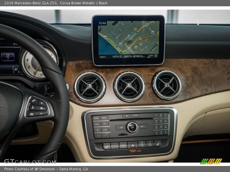 Controls of 2016 GLA 250