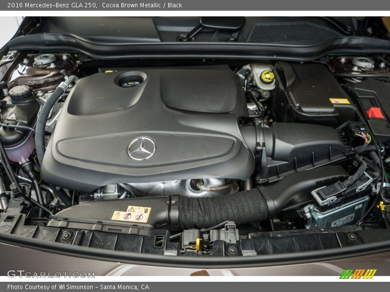  2016 GLA 250 Engine - 2.0 Liter DI Turbocharged DOHC 16-Valve VVT 4 Cylinder