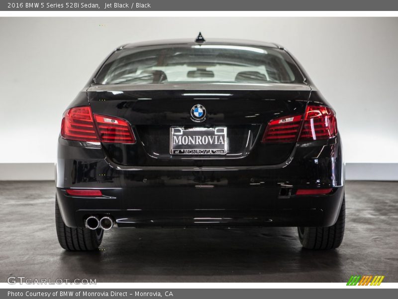 Jet Black / Black 2016 BMW 5 Series 528i Sedan