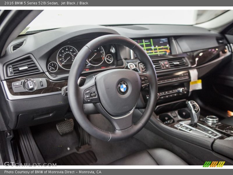 Jet Black / Black 2016 BMW 5 Series 528i Sedan