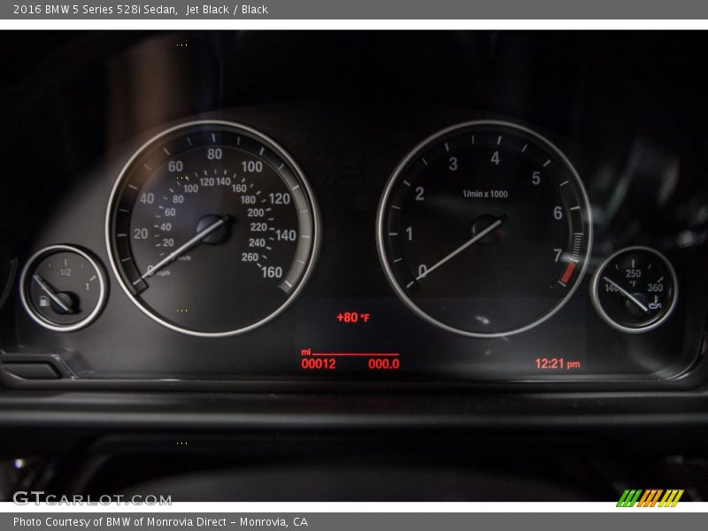 Jet Black / Black 2016 BMW 5 Series 528i Sedan