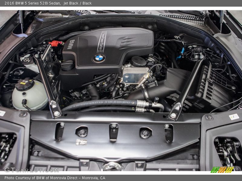 Jet Black / Black 2016 BMW 5 Series 528i Sedan