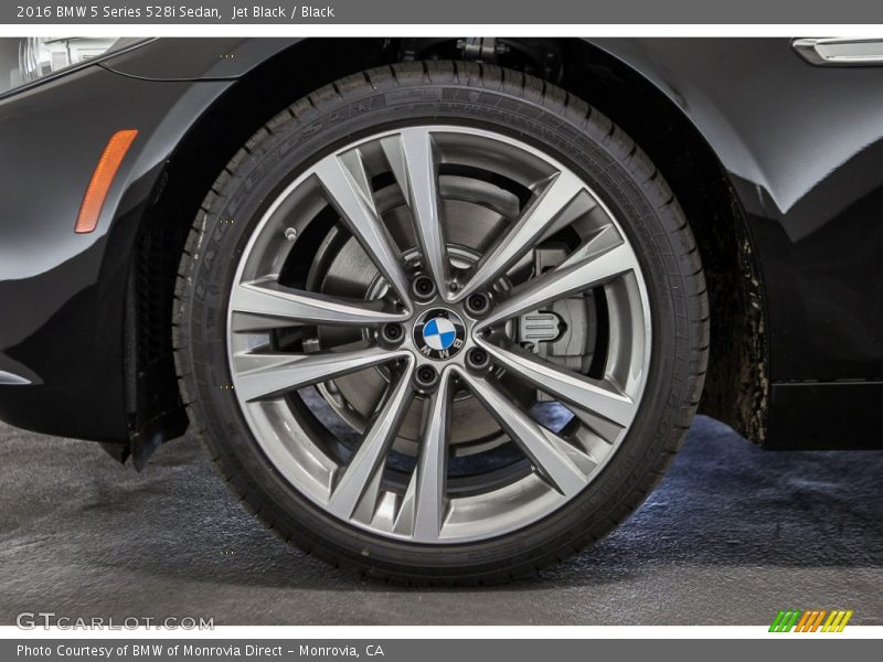 Jet Black / Black 2016 BMW 5 Series 528i Sedan
