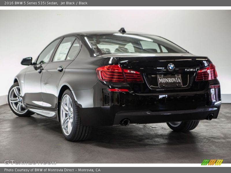 Jet Black / Black 2016 BMW 5 Series 535i Sedan