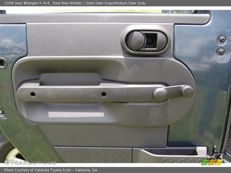 Steel Blue Metallic / Dark Slate Gray/Medium Slate Gray 2008 Jeep Wrangler X 4x4
