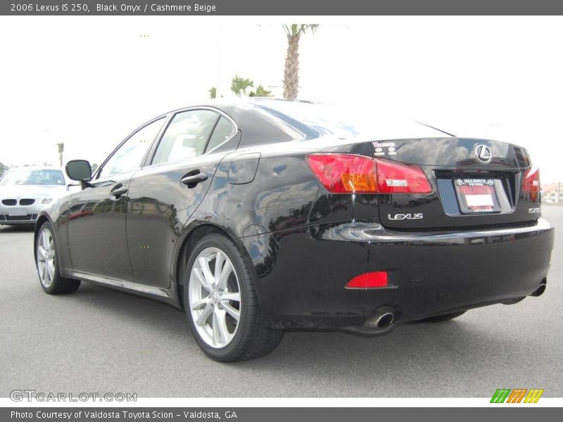 Black Onyx / Cashmere Beige 2006 Lexus IS 250