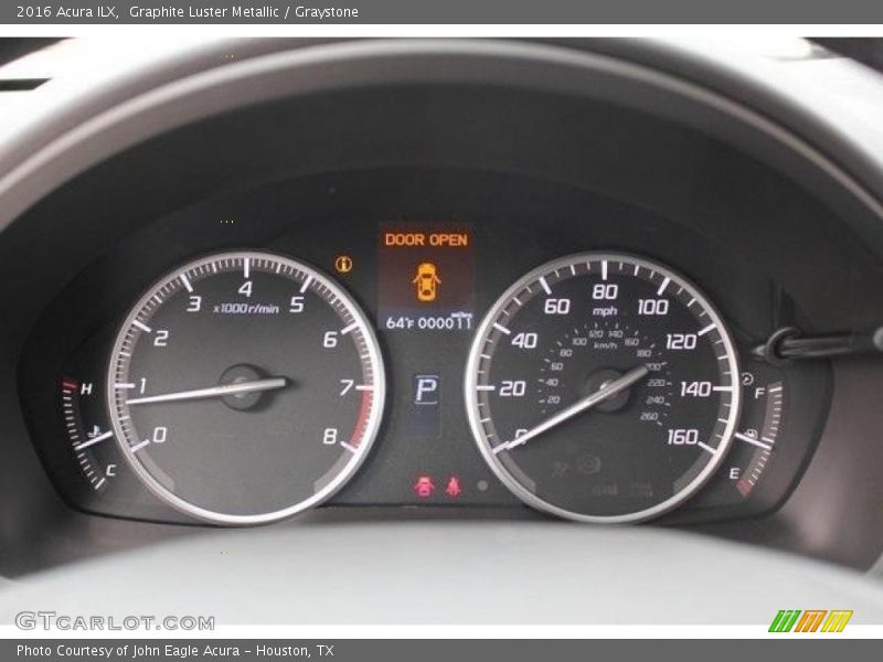 Graphite Luster Metallic / Graystone 2016 Acura ILX