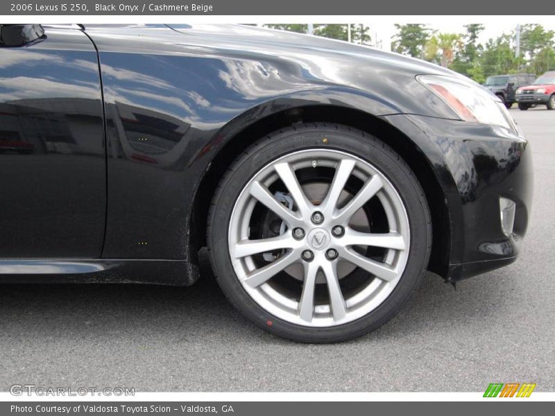 Black Onyx / Cashmere Beige 2006 Lexus IS 250