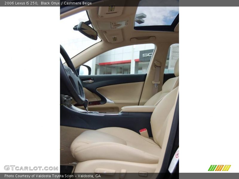 Black Onyx / Cashmere Beige 2006 Lexus IS 250