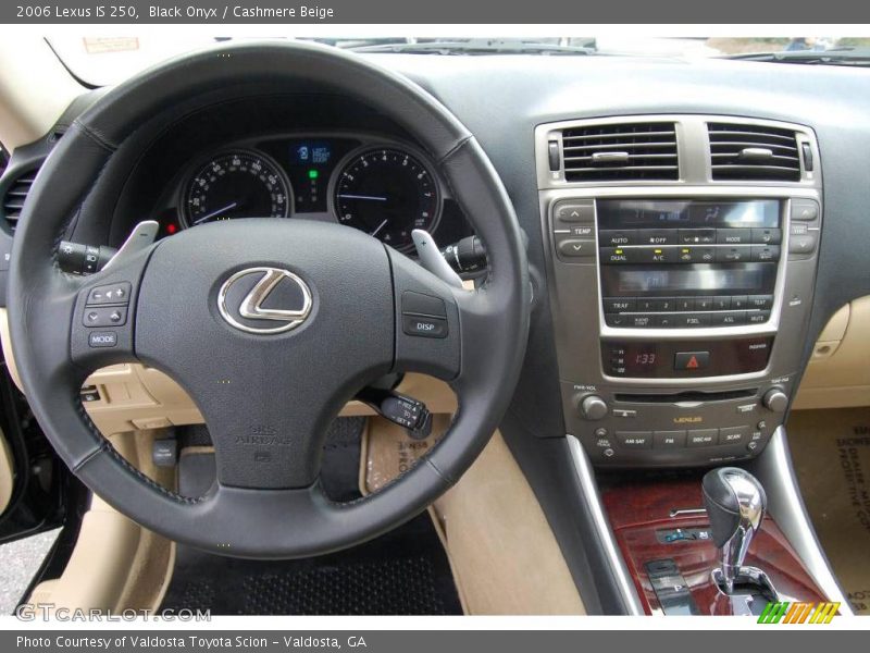 Black Onyx / Cashmere Beige 2006 Lexus IS 250