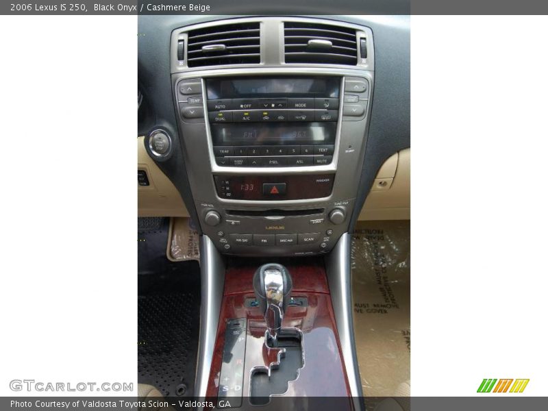 Black Onyx / Cashmere Beige 2006 Lexus IS 250