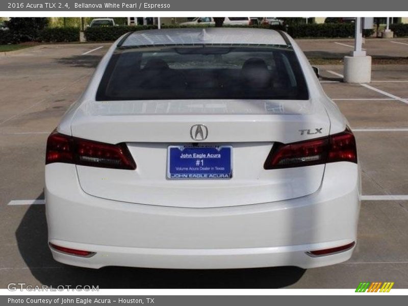 Bellanova White Pearl / Espresso 2016 Acura TLX 2.4