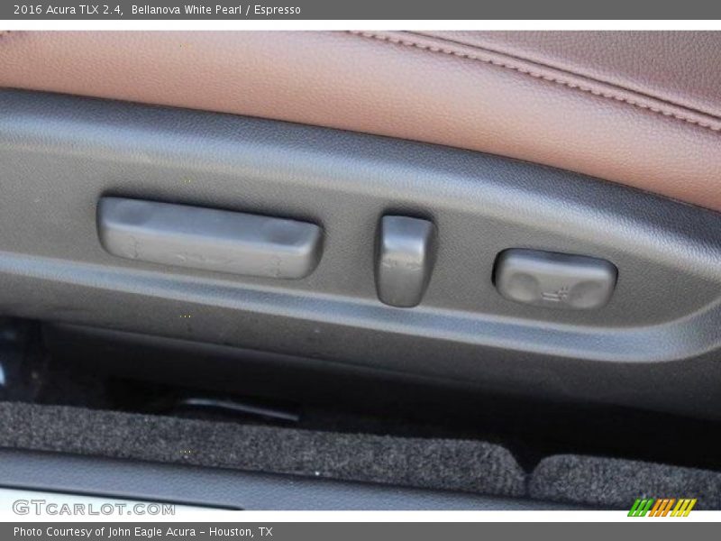 Bellanova White Pearl / Espresso 2016 Acura TLX 2.4