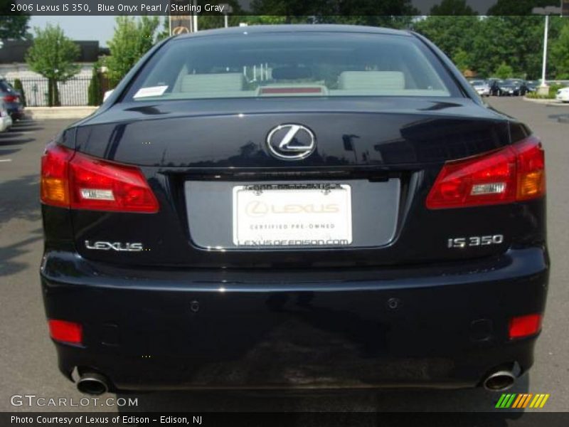 Blue Onyx Pearl / Sterling Gray 2006 Lexus IS 350