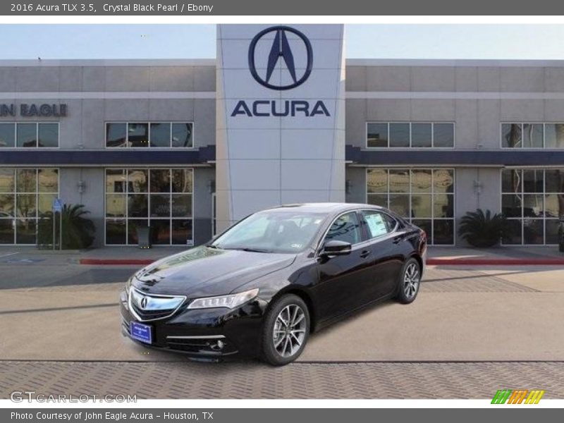 Crystal Black Pearl / Ebony 2016 Acura TLX 3.5