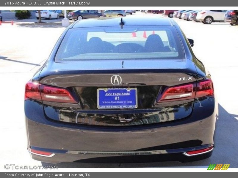 Crystal Black Pearl / Ebony 2016 Acura TLX 3.5