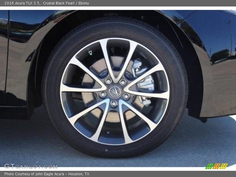 Crystal Black Pearl / Ebony 2016 Acura TLX 3.5