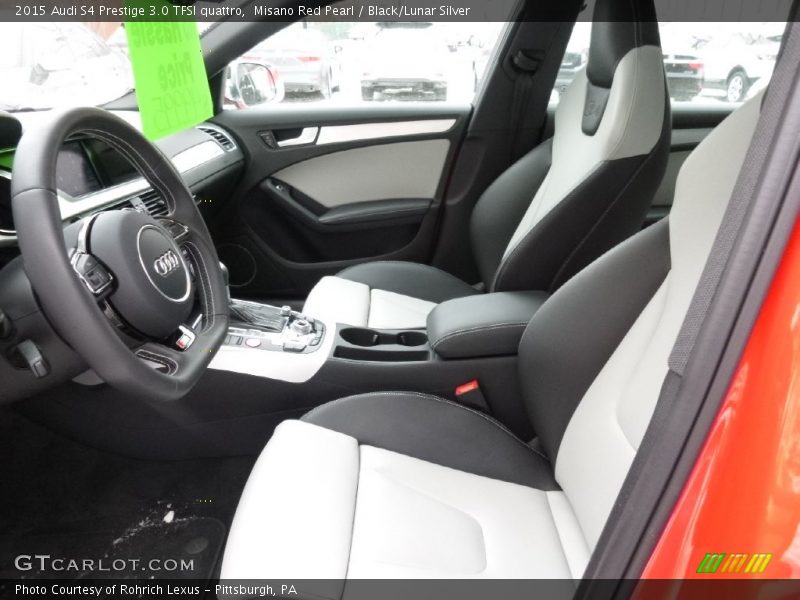 Front Seat of 2015 S4 Prestige 3.0 TFSI quattro