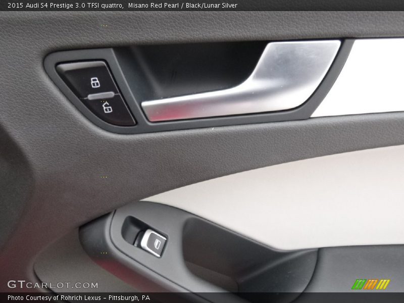 Misano Red Pearl / Black/Lunar Silver 2015 Audi S4 Prestige 3.0 TFSI quattro