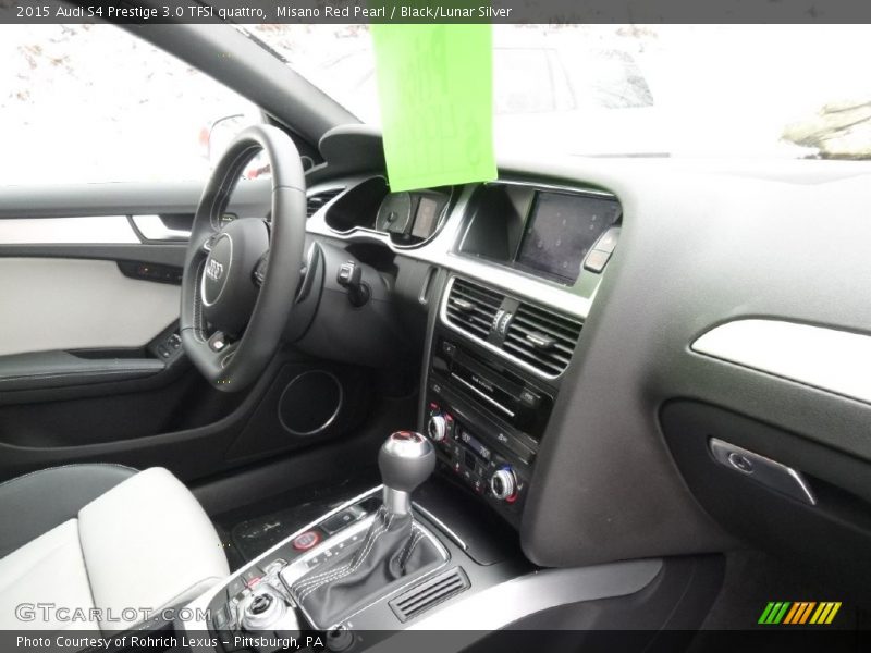 Misano Red Pearl / Black/Lunar Silver 2015 Audi S4 Prestige 3.0 TFSI quattro