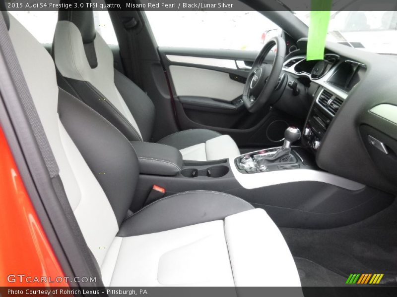 Misano Red Pearl / Black/Lunar Silver 2015 Audi S4 Prestige 3.0 TFSI quattro