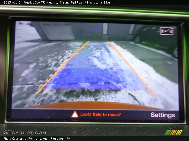 Misano Red Pearl / Black/Lunar Silver 2015 Audi S4 Prestige 3.0 TFSI quattro