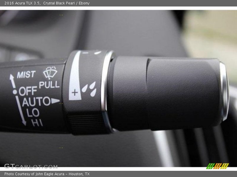 Crystal Black Pearl / Ebony 2016 Acura TLX 3.5