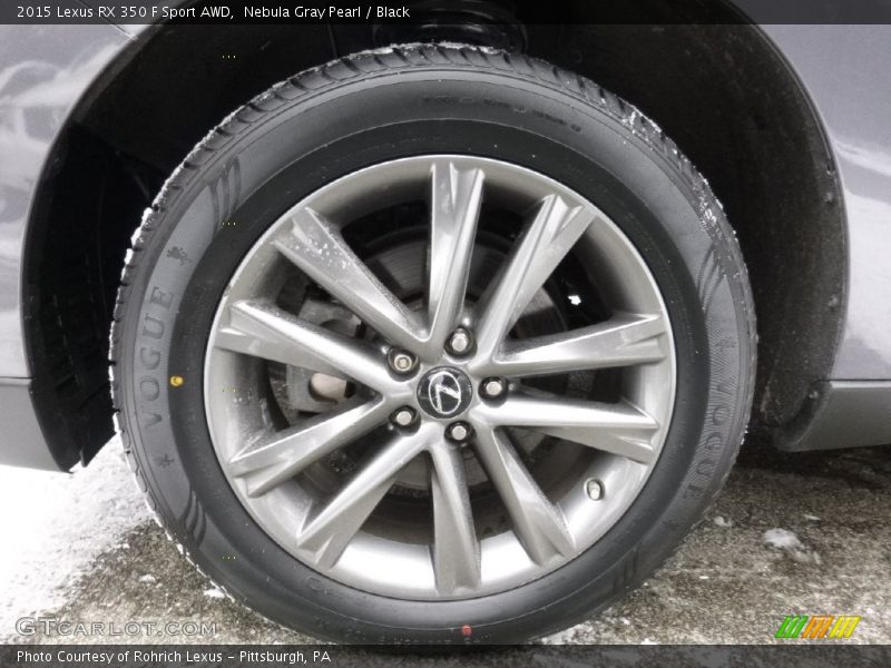  2015 RX 350 F Sport AWD Wheel
