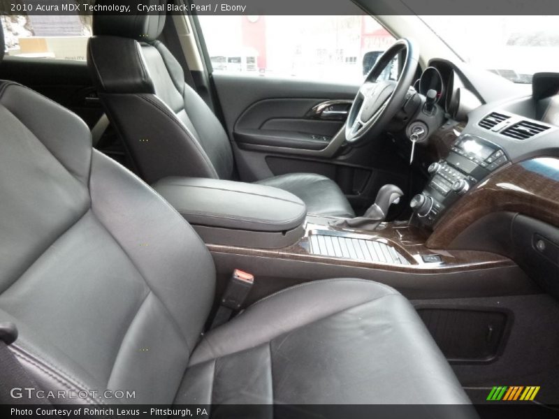 Crystal Black Pearl / Ebony 2010 Acura MDX Technology