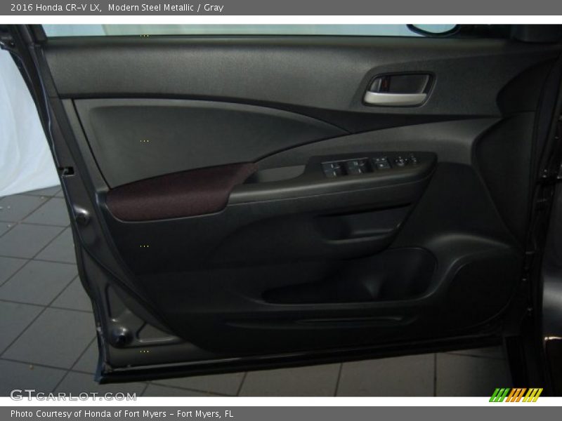 Modern Steel Metallic / Gray 2016 Honda CR-V LX