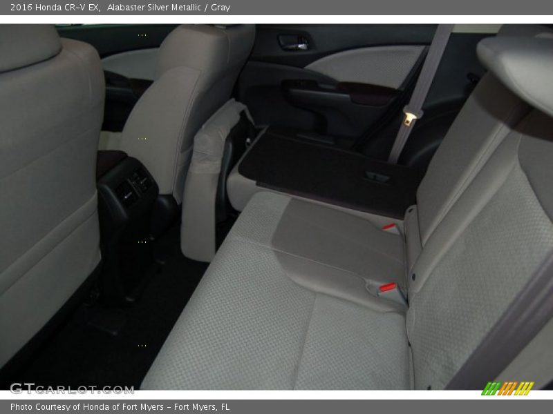 Alabaster Silver Metallic / Gray 2016 Honda CR-V EX