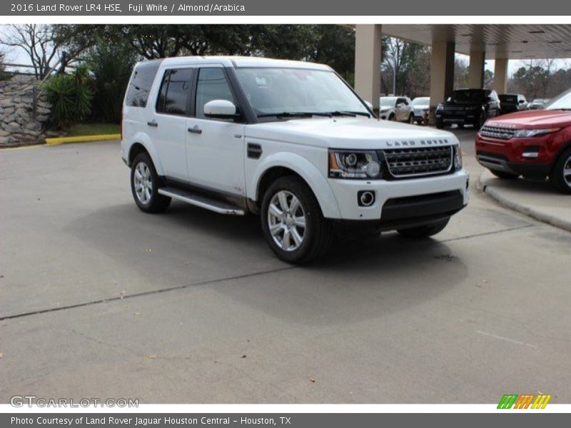Fuji White / Almond/Arabica 2016 Land Rover LR4 HSE