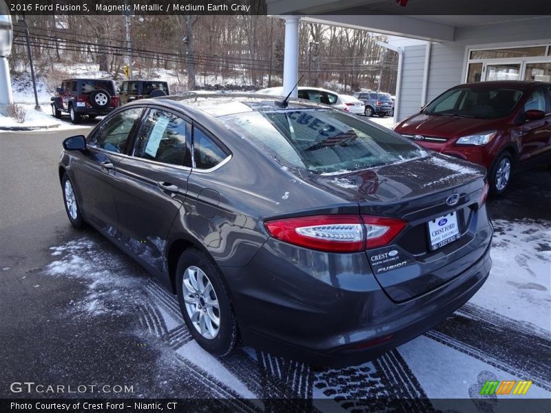 Magnetic Metallic / Medium Earth Gray 2016 Ford Fusion S