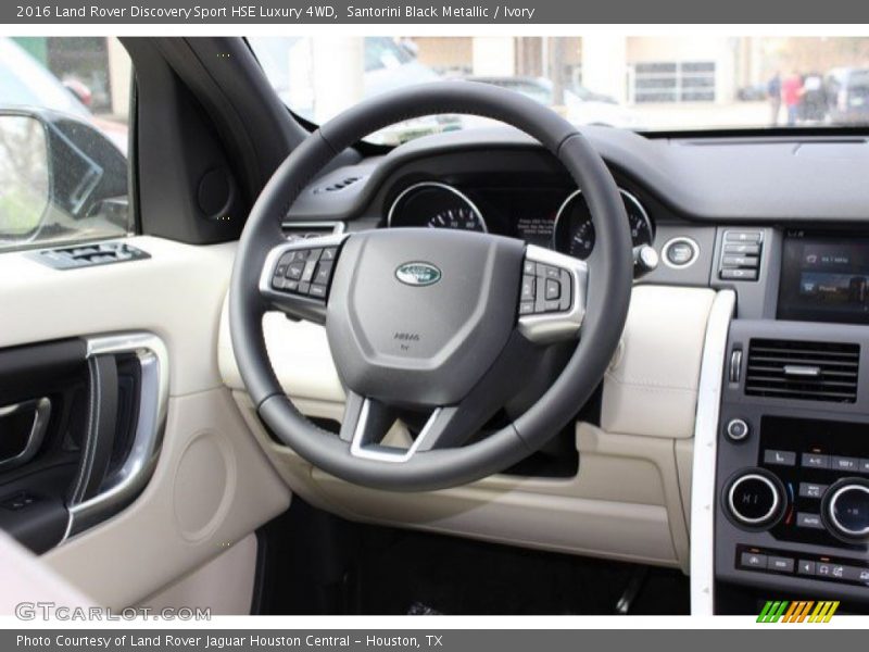 Santorini Black Metallic / Ivory 2016 Land Rover Discovery Sport HSE Luxury 4WD