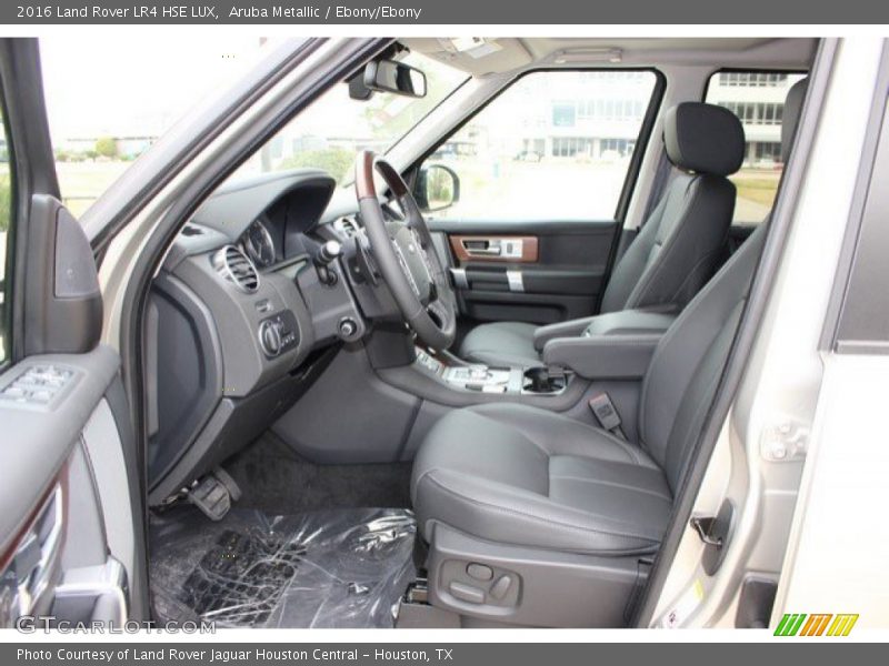 Aruba Metallic / Ebony/Ebony 2016 Land Rover LR4 HSE LUX
