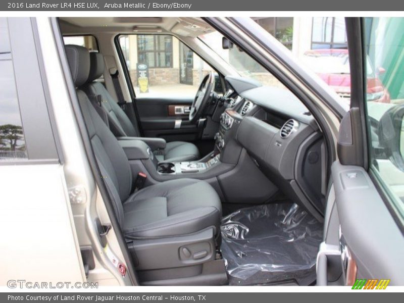Aruba Metallic / Ebony/Ebony 2016 Land Rover LR4 HSE LUX