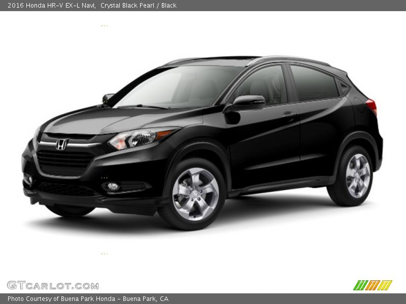 Crystal Black Pearl / Black 2016 Honda HR-V EX-L Navi