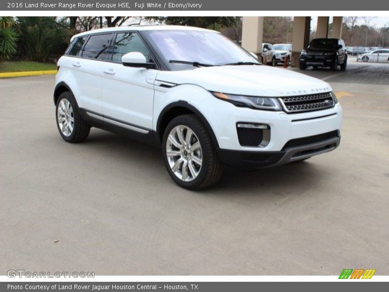Fuji White / Ebony/Ivory 2016 Land Rover Range Rover Evoque HSE