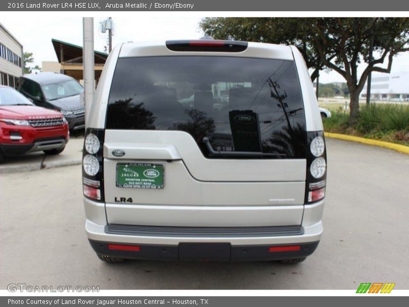 Aruba Metallic / Ebony/Ebony 2016 Land Rover LR4 HSE LUX