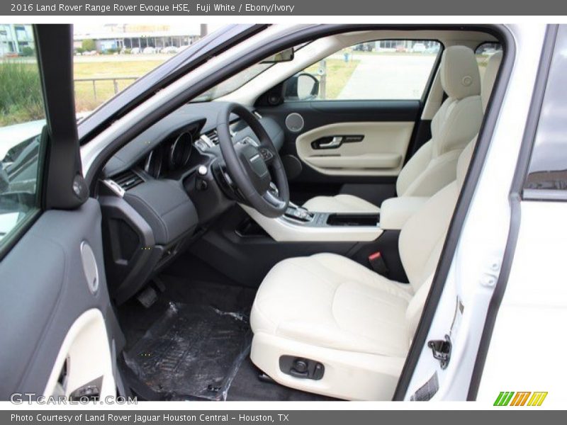Fuji White / Ebony/Ivory 2016 Land Rover Range Rover Evoque HSE