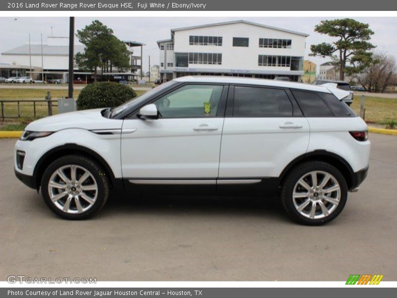 Fuji White / Ebony/Ivory 2016 Land Rover Range Rover Evoque HSE