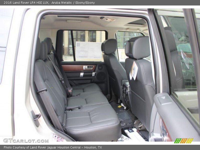 Aruba Metallic / Ebony/Ebony 2016 Land Rover LR4 HSE LUX