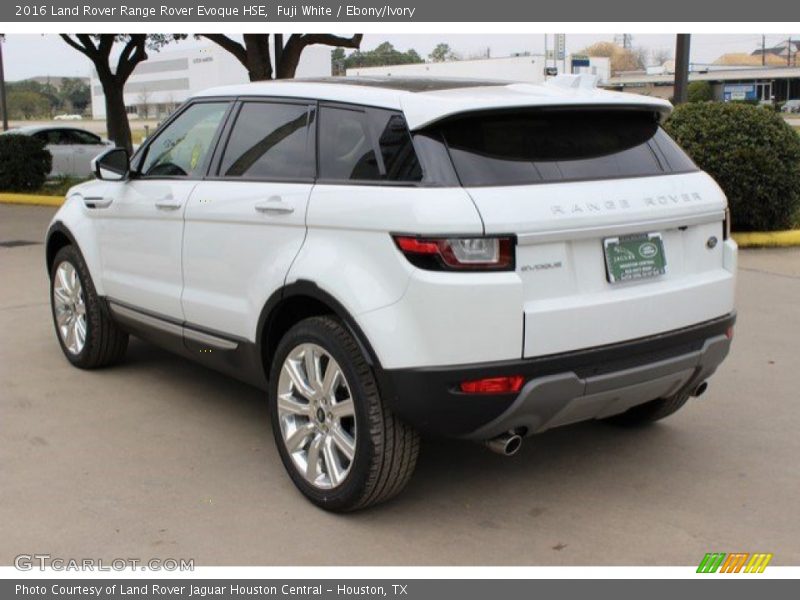 Fuji White / Ebony/Ivory 2016 Land Rover Range Rover Evoque HSE