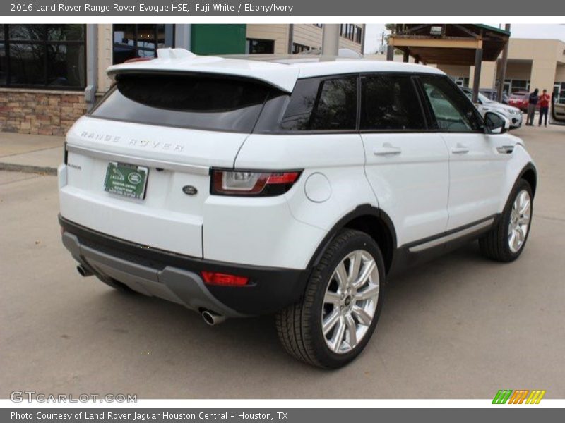 Fuji White / Ebony/Ivory 2016 Land Rover Range Rover Evoque HSE