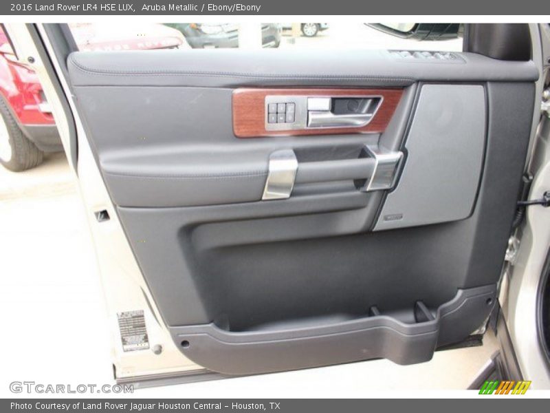 Aruba Metallic / Ebony/Ebony 2016 Land Rover LR4 HSE LUX