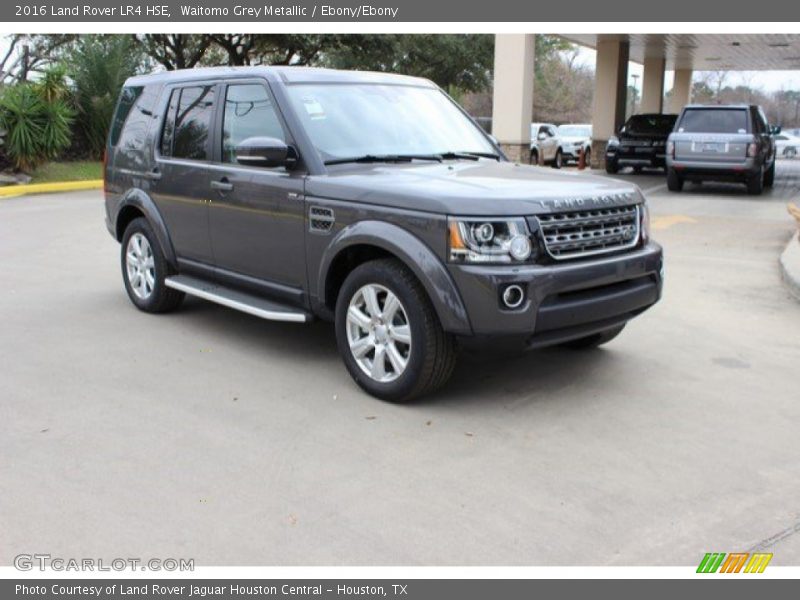 Waitomo Grey Metallic / Ebony/Ebony 2016 Land Rover LR4 HSE